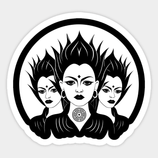 Hecate Goddess Sticker